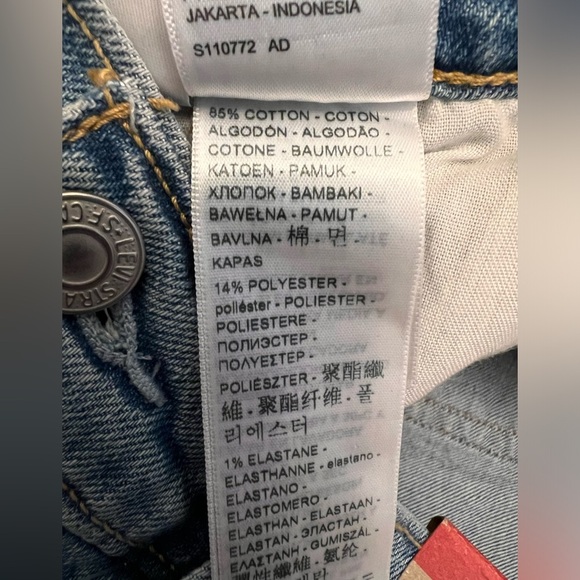 Levi’s Ribcage jean 26 x 27 ❤️ New - Picture 10 of 16